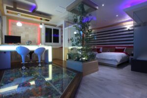 露天風呂付き客室のメリットとは何ですか？